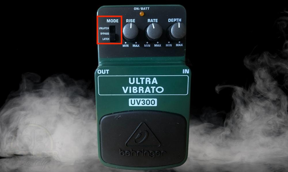 How to Use A Vibrato Pedal - Controls/Mode