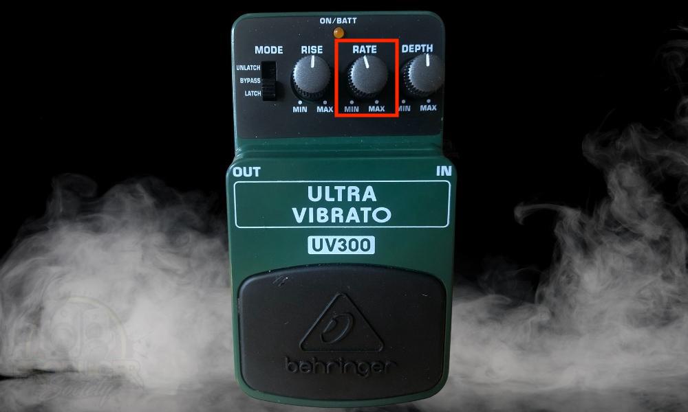 How to Use A Vibrato Pedal - Controls/Rate
