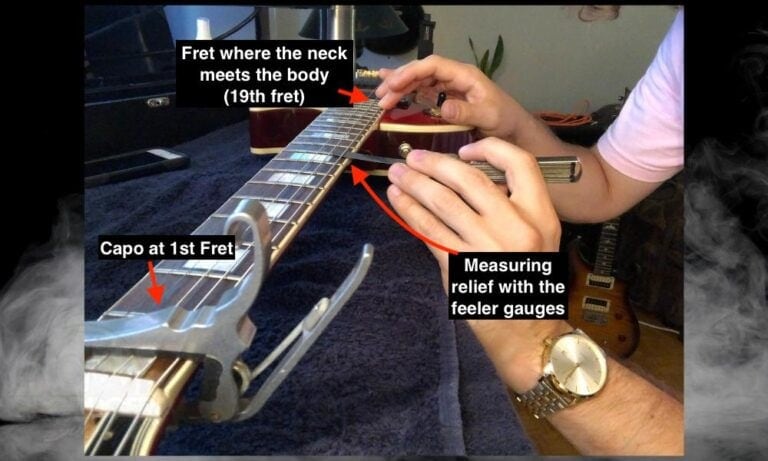 How to Set up An Epiphone Les Paul [An Illustrated Guide] – Traveling