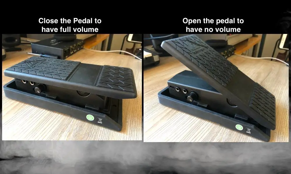 Volume Closed and Open - How to Use A Volume Pedal 