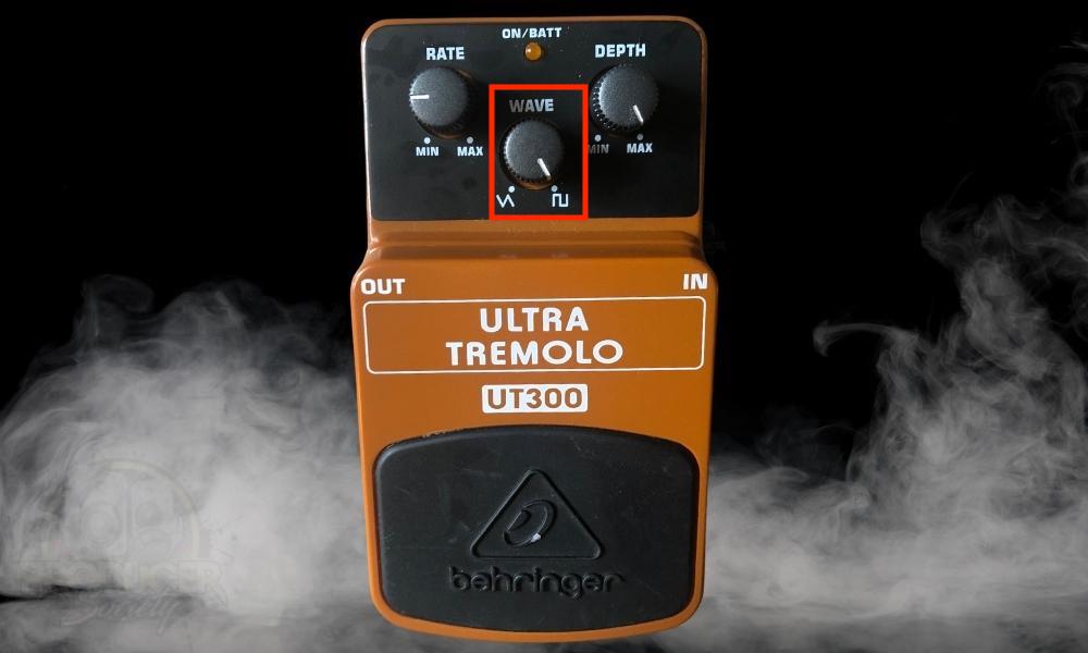 The Wave effect on a UT300 Tremolo Pedal 