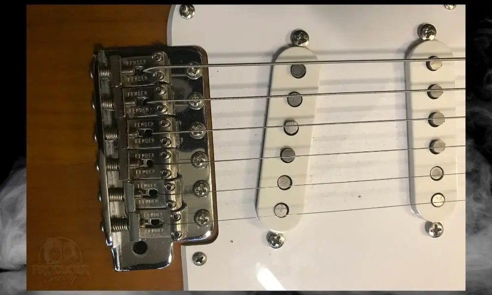 A Fender Tremolo Bridge - What's the Difference Between Whammy and Tremolo Bars 