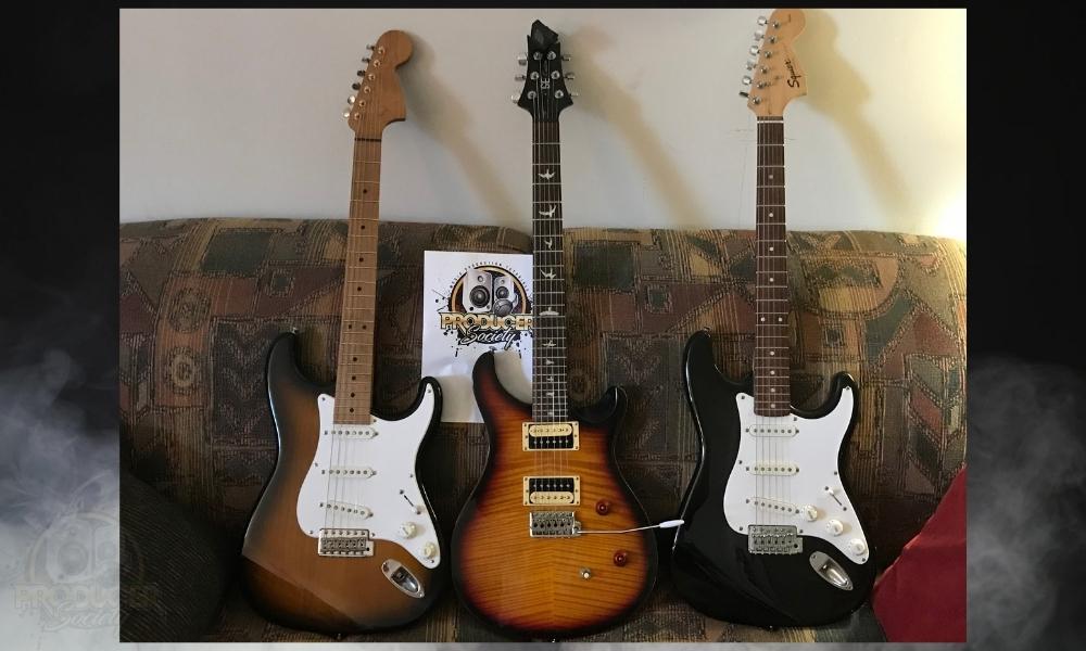 All 3 of My Whammy Bar Guitars -Can A Whammy Bar Break Strings 