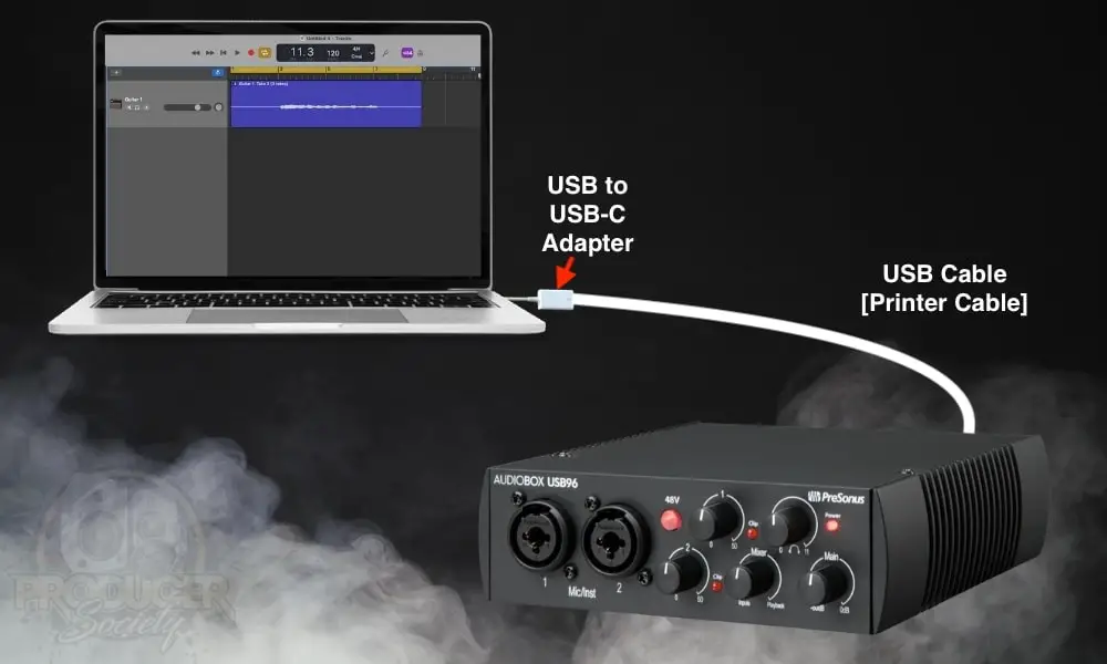 Computer to Audio Interface - How  To Connect Your Guitar To An AudioBox