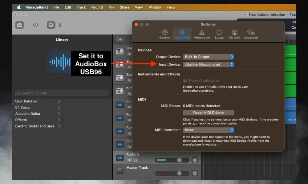 Setting Up the DAW - How  To Connect Your Guitar To An AudioBox