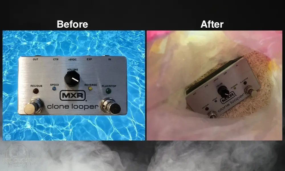 How to Fix A Wet Guitar Pedal [Dead SIMPLE] - In Article