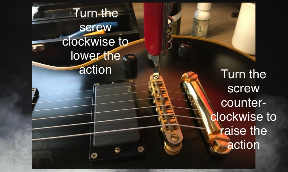 Actually Adjusting the Action on the ESP Eclipse 