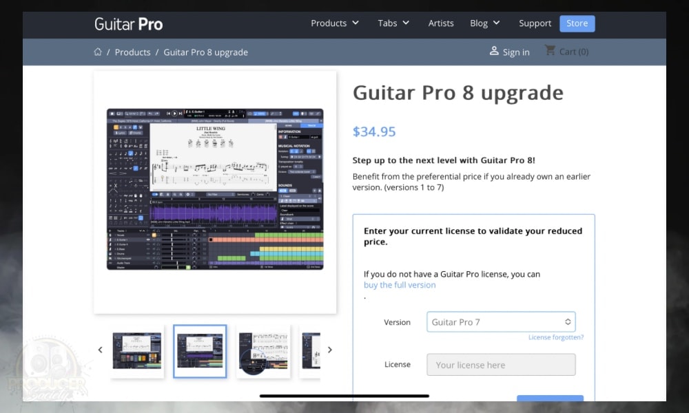 Guitar Pro 8 Upgrde