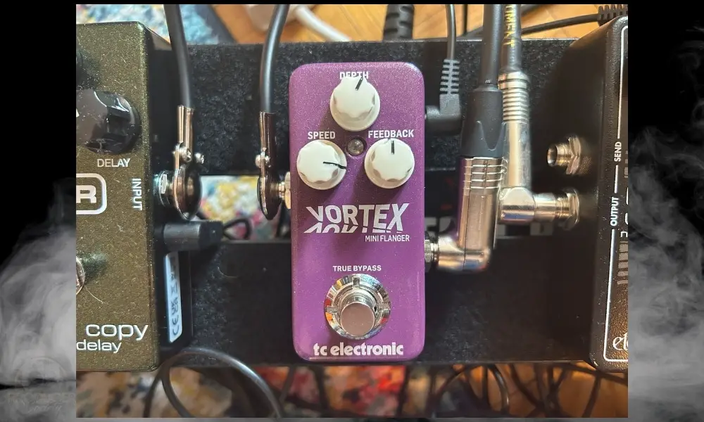 Cowboys From Hell  - HOW TO USE THE TCE VORTEX MINI FLANGER
