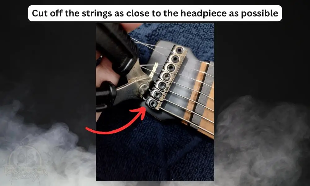 Cut Strings for How to Restring A Headless Guitar (A Full Guide)