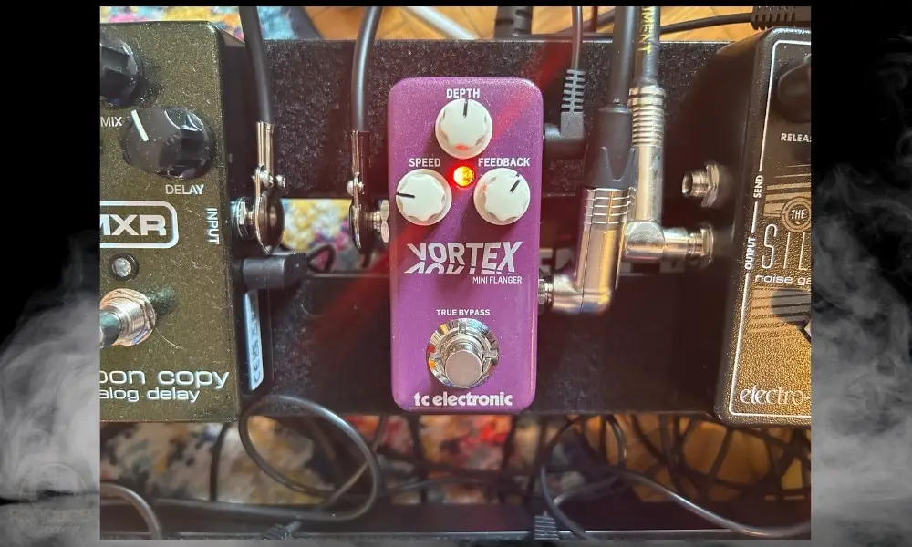 Spirit of Radio Flange Setting - HOW TO USE THE TCE VORTEX MINI FLANGER