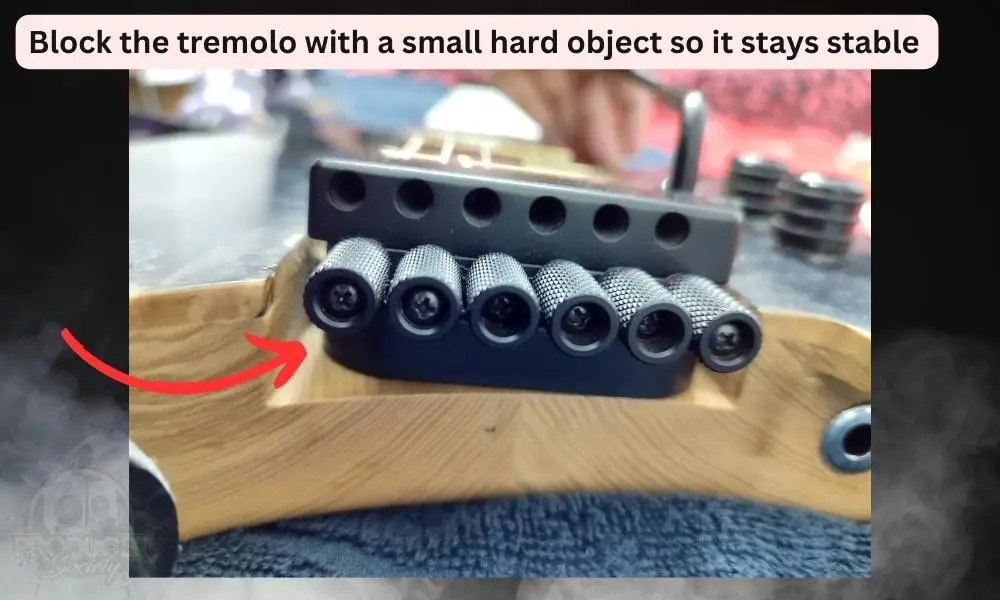 Trem Bridge for How to Restring A Headless Guitar (A Full Guide)