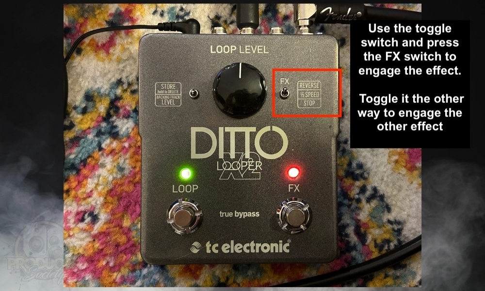 The Order of Functions Switch on the Ditto X2 