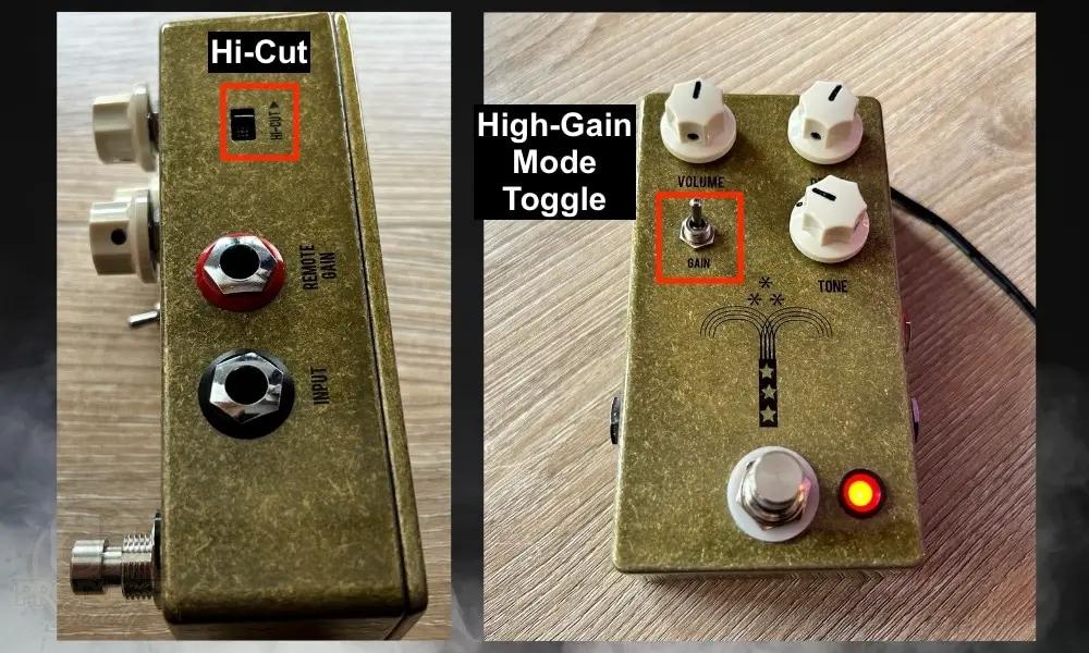Gain Switch & Hi-Cut - How to Use the JHS Morning Glory V4