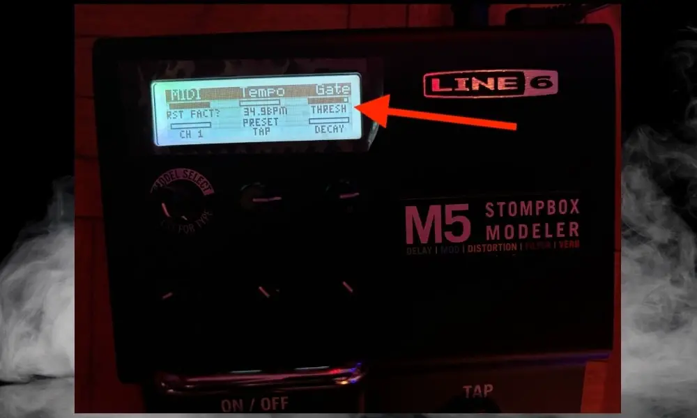 Noise Gate on the Line 6 M5
