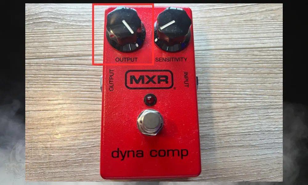 Output - How to Use the MXR Dyna-Comp 