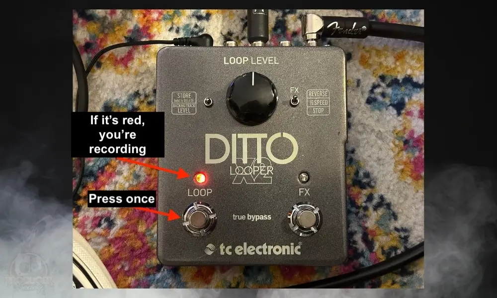 Recording - How to Use The Looper Ditto 