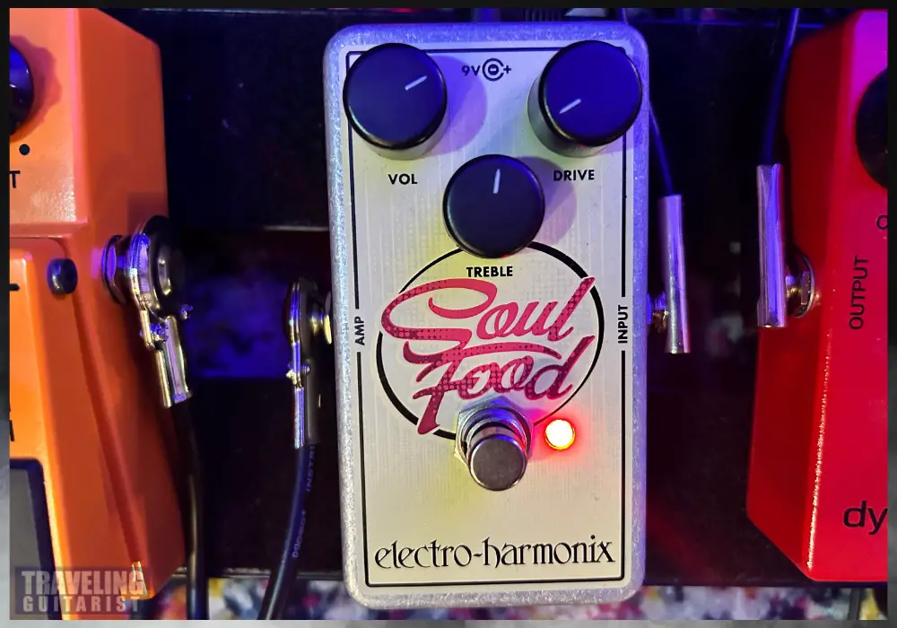 Clean Boost setting on the EHX Soul Food 