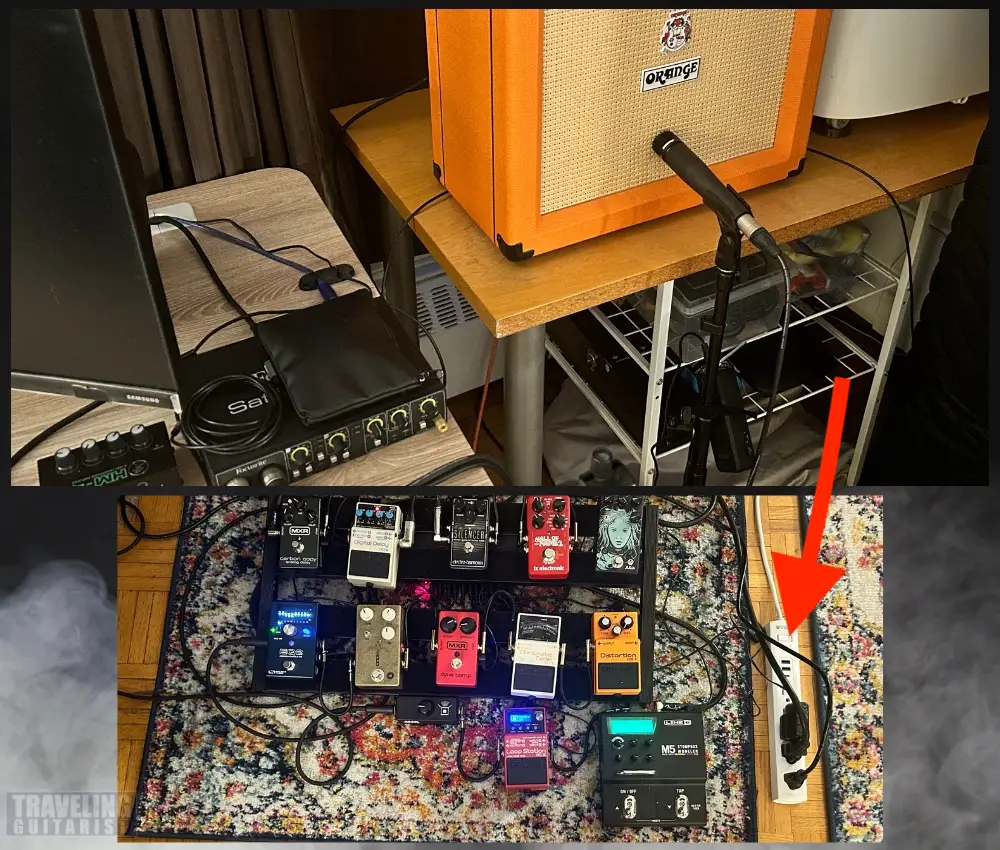 My Guitar Amplifier Setup for Practicing and Recording (Set-Up) 