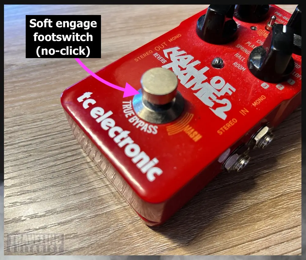 TCE Hall of Fame Reverb 2 - Footswitch